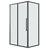 Душевой уголок GROSSMAN Cosmo 100.K33.02.100.21.02-200.K33.02.80.21.02 (100х80х195) раздвижная(левая),черный матовый,стекло шиншилла Душевой уголок GROSSMAN Cosmo 100.K33.02.100.21.02-200.K33.02.80.21.02 (100х80х195) раздвижная(левая),черный матовый,стекло шиншилла