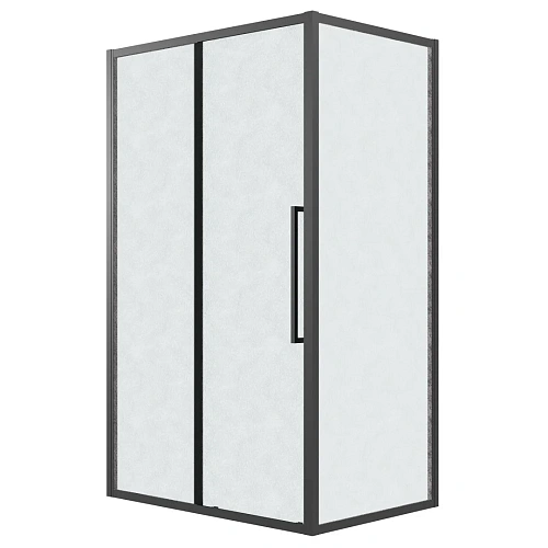 Боковая стенка GROSSMAN Cosmo 200.K33.02.90.21.02 (90x195) черный матовый, стекло шиншилла Боковая стенка GROSSMAN Cosmo 200.K33.02.90.21.02 (90x195) черный матовый, стекло шиншилла