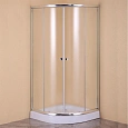 Душевой уголок DIWO Коломна 90х90 профиль хром матовый, стекло матовое, с поддоном 556923 Душевой уголок DIWO Коломна 90х90 профиль хром матовый, стекло матовое, с поддоном 556923