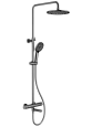 Душевая система Splenka S223.26.09, графит Душевая система Splenka S223.26.09, графит
