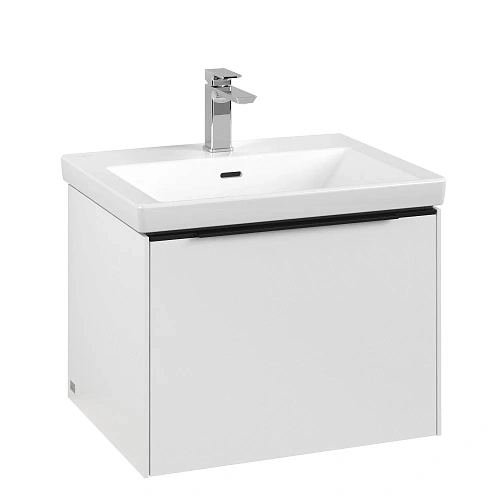Тумба под раковину Villeroy & Boch Subway 3.0 с подсветкой Pure White / Pure White C577L1VF Тумба под раковину Villeroy & Boch Subway 3.0 с подсветкой Pure White / Pure White C577L1VF