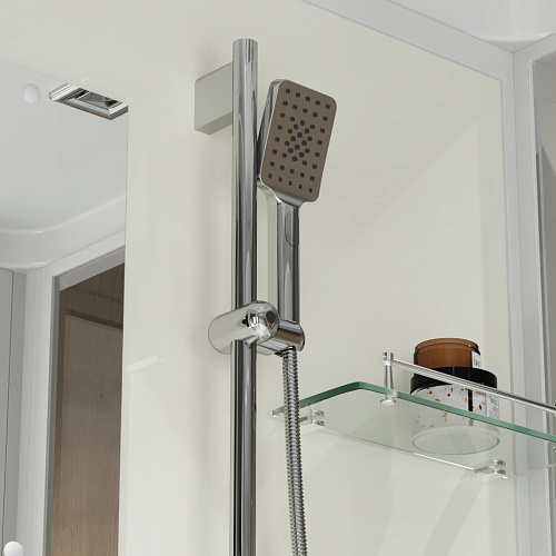 Душевая кабина Niagara Standart ST90/15Q (90х90х215) квадрат, поддон 15см, распашная, проф.белый Душевая кабина Niagara Standart ST90/15Q (90х90х215) квадрат, поддон 15см, распашная, проф.белый