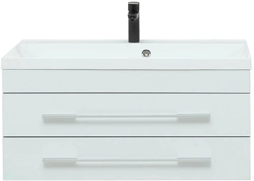 Тумба под раковину Aquanet Верона 90 белый (подвесная 2 ящика) 00172335 Тумба под раковину Aquanet Верона 90 белый (подвесная 2 ящика) 00172335