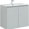 Тумба под раковину Aquanet Алвита New 80 2 дверцы, серый 00277528 Тумба под раковину Aquanet Алвита New 80 2 дверцы, серый 00277528