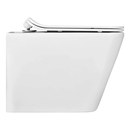 Унитаз подвесной Aquatek ДЕЛЬТА 480 x 350 x 320 мм, тонкое сиденье с механизмом плавного закрывания Унитаз подвесной Aquatek ДЕЛЬТА 480 x 350 x 320 мм, тонкое сиденье с механизмом плавного закрывания