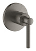 Картинка анонса товара «накладная панель скрытой вентильной головки grohe atrio new, рукоятка-рычаг, темный графит матовый ( 19088al3»