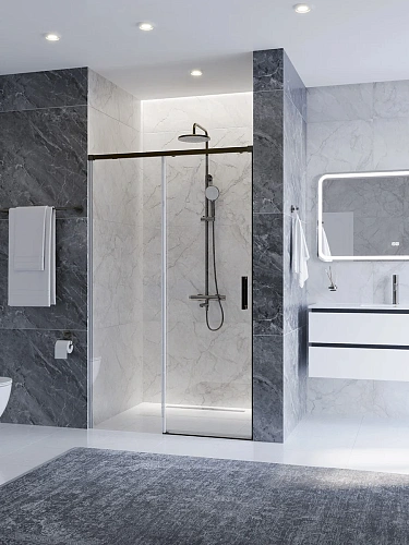 Душевой уголок CEZARES PLANE-P-1-90-C-GM Душевой уголок CEZARES PLANE-P-1-90-C-GM