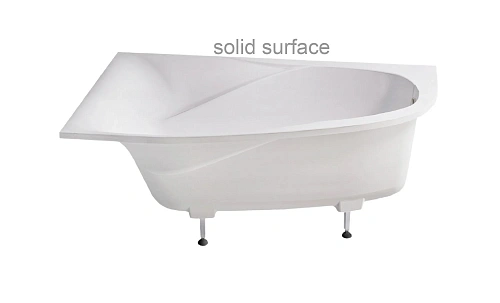 Ванна из искусственного камня Astra-Form Селена 01010080 левая, Solid Surface 1700х1000 Ванна из искусственного камня Astra-Form Селена 01010080 левая, Solid Surface 1700х1000