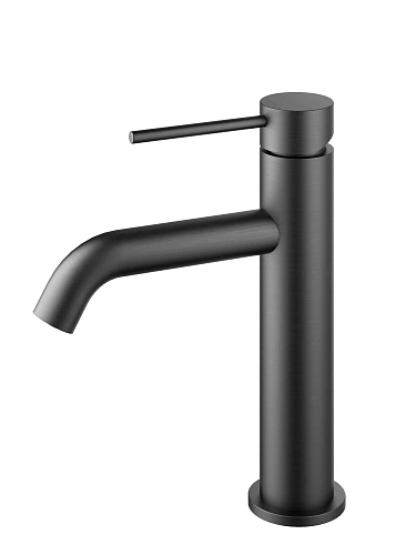 Смеситель для раковины Vincea City VBF-2C1GM однорычажный, вороненая сталь Смеситель для раковины Vincea City VBF-2C1GM однорычажный, вороненая сталь