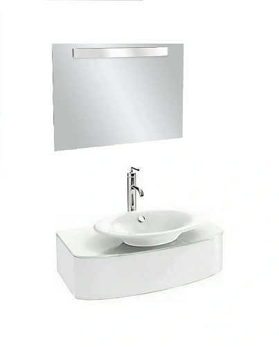 Комплект мебели 83 см Jacob Delafon Presqu'ile , цвет белый блестящий лак, подвесной монтаж, с подсв E4439-00+EB1109-NF+EB1106-G1C Комплект мебели 83 см Jacob Delafon Presqu'ile , цвет белый блестящий лак, подвесной монтаж, с подсв E4439-00+EB1109-NF+EB1106-G1C