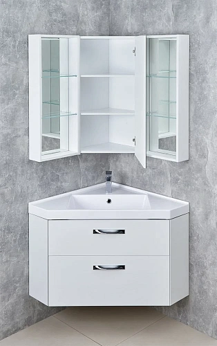 Зеркальный шкаф Aquaton центральный модуль Кантара дуб полярный 1A205702ANW70 Зеркальный шкаф Aquaton центральный модуль Кантара дуб полярный 1A205702ANW70