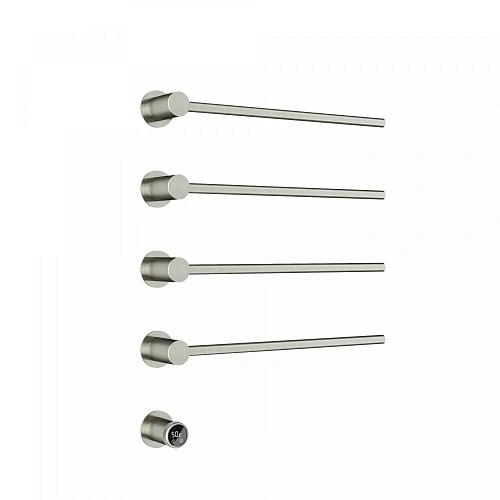 Полотенцесушитель электрический SANCOS Linea SC14001BN встраиваемый брашированный никель Полотенцесушитель электрический SANCOS Linea SC14001BN встраиваемый брашированный никель