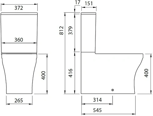 Чаша напольного унитаза Allen Brau Infinity 4.21012.20 с крышкой, белый глянец Чаша напольного унитаза Allen Brau Infinity 4.21012.20 с крышкой, белый глянец