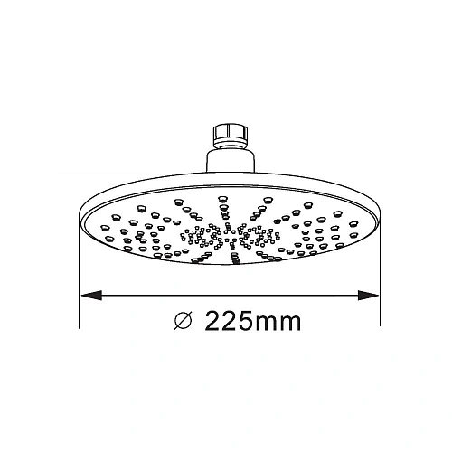 Верхний душ Agger Breeze ATS01, d225 мм Верхний душ Agger Breeze ATS01, d225 мм