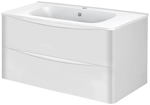 Тумба под раковину Vincea Paola 100 G.White VMC-2P100GW Тумба под раковину Vincea Paola 100 G.White VMC-2P100GW