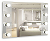 Зеркало SILVER MIRRORS 800x600 Гримерное, 8 ламп Мерлин (ФР-00000849)