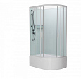 Душевая кабина Frank F412/2L левосторонняя White без крыши белый профиль 120x80 136009 Душевая кабина Frank F412/2L левосторонняя White без крыши белый профиль 120x80 136009