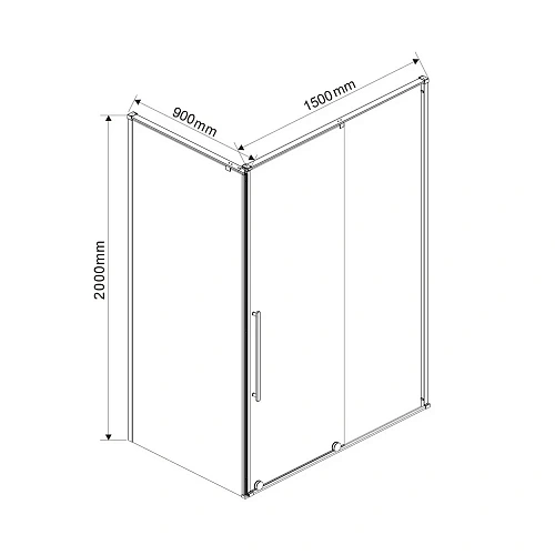 Душевой уголок Vincea Arno VSR-1A9015CL, 1500x900, хром, стекло прозрачное Душевой уголок Vincea Arno VSR-1A9015CL, 1500x900, хром, стекло прозрачное