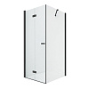 Картинка анонса товара «душевой уголок new trendy new soleo black l 70x80x195 d-0233a/d-0114b (черный)»