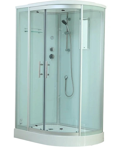 Душевая кабина Timo STANDART T-6602 S Silver L 120x85 T-6602 S L Душевая кабина Timo STANDART T-6602 S Silver L 120x85 T-6602 S L