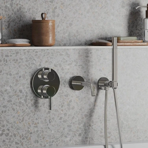 Смеситель для ванны Paini Brera 74CR6911 встраиваемый, хром Смеситель для ванны Paini Brera 74CR6911 встраиваемый, хром