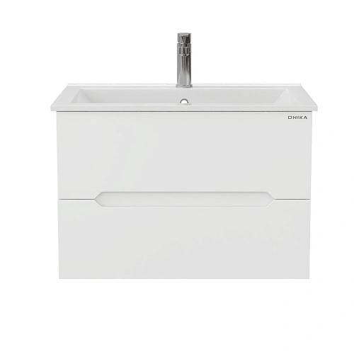 Тумба под раковину Onika Айленд 70 см 107063 подвесная, белая (для Бергамо Нова 70) Тумба под раковину Onika Айленд 70 см 107063 подвесная, белая (для Бергамо Нова 70)