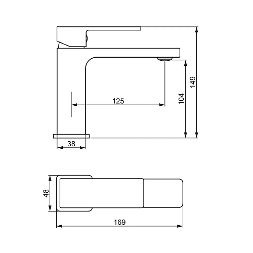 Смеситель для раковины Damixa Gala 530210500 розовое золото Смеситель для раковины Damixa Gala 530210500 розовое золото