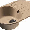 Кухонная мойка GranFest Rondo R-750 L пес песок Кухонная мойка GranFest Rondo R-750 L пес песок