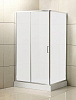 Картинка анонса товара «душевой уголок belbagno uno uno-ah-1-110/80-m-cr 110х80х185 см, профиль хром/стекло матовое»