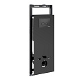 Инсталляция для унитаза WasserKRAFT Salm 27TLT.010.ME.BL.MB01 с клавишей смыва черный Инсталляция для унитаза WasserKRAFT Salm 27TLT.010.ME.BL.MB01 с клавишей смыва черный