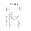 Душевой поддон Radaway Siros E Compact SBE9817-1R 90x80 R Душевой поддон Radaway Siros E Compact SBE9817-1R 90x80 R