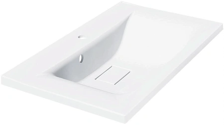 Раковина Vincea VCB-3M750W из искусственного камня, цвет белый Раковина Vincea VCB-3M750W из искусственного камня, цвет белый