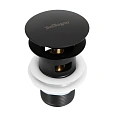 Донный клапан BelBagno BB-SAT-NERO черный матовый Донный клапан BelBagno BB-SAT-NERO черный матовый