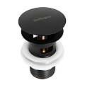 Донный клапан BelBagno BB-SAT-NERO черный матовый Донный клапан BelBagno BB-SAT-NERO черный матовый