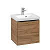 Картинка анонса товара «тумба под раковину villeroy &amp; boch subway 3.0 oak kansas / oak kansas c58101rh»