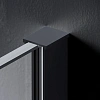 Душевая перегородка AM.PM Func W84WI-90-F1-BTE 90x200, стекло прозрачное 8 мм с покрытием, профиль черный Душевая перегородка AM.PM Func W84WI-90-F1-BTE 90x200, стекло прозрачное 8 мм с покрытием, профиль черный