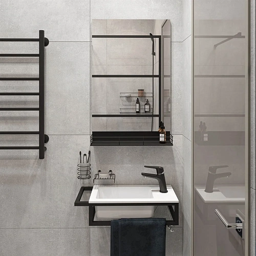 Консоль с раковиной STWORKI Нюборг 50 подвесная 481839 Консоль с раковиной STWORKI Нюборг 50 подвесная 481839