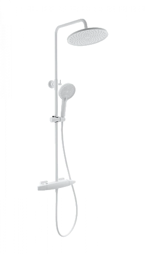 Душевая система Wonzon & Woghand с термостатом, белый матовый (WW-B3035-A1-MW) Душевая система Wonzon & Woghand с термостатом, белый матовый (WW-B3035-A1-MW)
