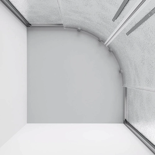 Душевой уголок Niagara Nova NG-3627-34 (100x100x195) полукруг, раздвижнаяхром, стекло шиншилла Душевой уголок Niagara Nova NG-3627-34 (100x100x195) полукруг, раздвижнаяхром, стекло шиншилла