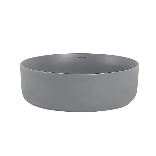 Раковина ABBER Bequem AC2108MG накладная, серая матовая Раковина ABBER Bequem AC2108MG накладная, серая матовая
