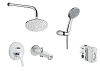 Картинка анонса товара «душевая система vitra solid s a49287exp встраиваемая, хром»