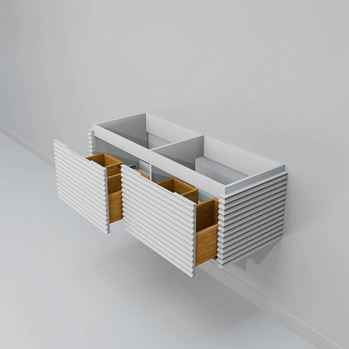 Тумба под раковину ArtDecco Jacqueline 120 AJC12W34D000 подвесная, белый Тумба под раковину ArtDecco Jacqueline 120 AJC12W34D000 подвесная, белый