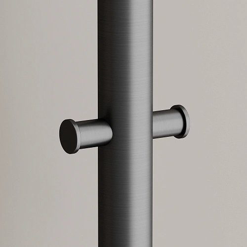 Полотенцесушитель электрический SANCOS Etna 150x3 SC13001GG I-образный вороненая сталь Полотенцесушитель электрический SANCOS Etna 150x3 SC13001GG I-образный вороненая сталь