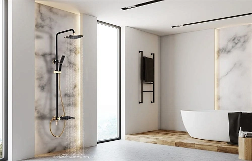 Душевая система Lemark Swan (LM5462BG) Душевая система Lemark Swan (LM5462BG)