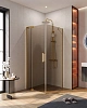 Душевой уголок CEZARES SLIDER-AH-1-90-70/80-BR-BORO 70-80x90см стекло тонированное (бронза), профиль брашированное золото Душевой уголок CEZARES SLIDER-AH-1-90-70/80-BR-BORO 70-80x90см стекло тонированное (бронза), профиль брашированное золото