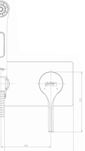 Гигиенический душ Jacob Delafon Elate E25838-CP со смесителем С ВНУТРЕННЕЙ ЧАСТЬЮ Гигиенический душ Jacob Delafon Elate E25838-CP со смесителем С ВНУТРЕННЕЙ ЧАСТЬЮ