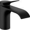 Смеситель для раковины Hansgrohe Vivenis 80 со сливным гарнитуром, 75010670, матовый черный Смеситель для раковины Hansgrohe Vivenis 80 со сливным гарнитуром, 75010670, матовый черный