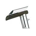 Смеситель для раковины Paini Morgana 73CR211LZKM с донным клапаном, хром, излив темное дерево Смеситель для раковины Paini Morgana 73CR211LZKM с донным клапаном, хром, излив темное дерево