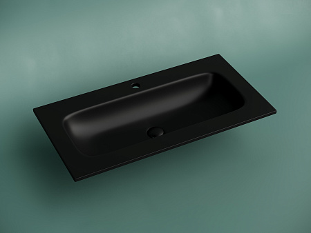 Раковина Ceramica Nova Grace CN7019MB мебельная 910x457x137 с отверстием под смеситель черный матовый Раковина Ceramica Nova Grace CN7019MB мебельная 910x457x137 с отверстием под смеситель черный матовый