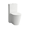 Унитаз напольный Laufen Kartell by 824337 напольный, в комплекте с бачком и сиденьем 8.2433.7.000.000. 8.2433.7.000.000.1